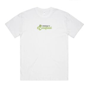 Crossfit Earlsfield White Block Tee